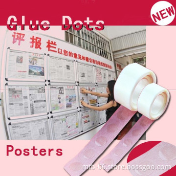 Removable Glue Dots for Gift Posters